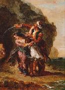 Eugene Delacroix Bride of Abydos oil painting